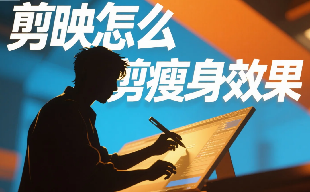 剪映怎么剪瘦身效果?3 步自然不形变 + 4 个避坑技巧