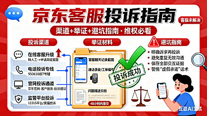 怎么投诉京东客服?渠道 + 举证 + 避坑指南,维权必看