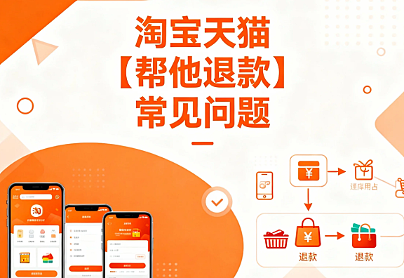 淘宝天猫【帮他退款】常见问题