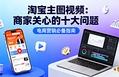 淘宝主图视频：商家关心的十大问题
