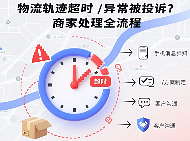 物流轨迹超时/异常被投诉？商家处理全流程