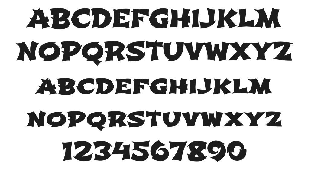 Shojumaru字体包在线下载，电商设计免费可商用