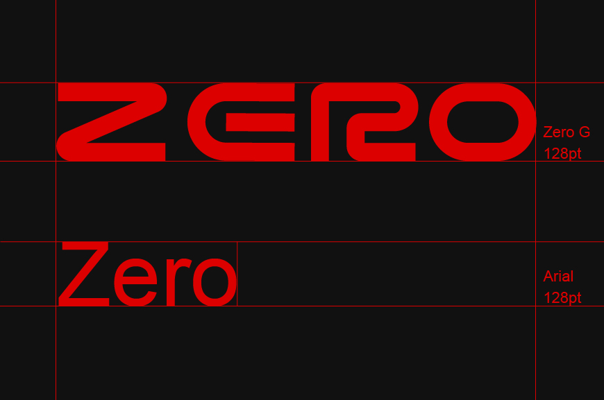 ZeroG字体包在线下载，免费可商用英文字体