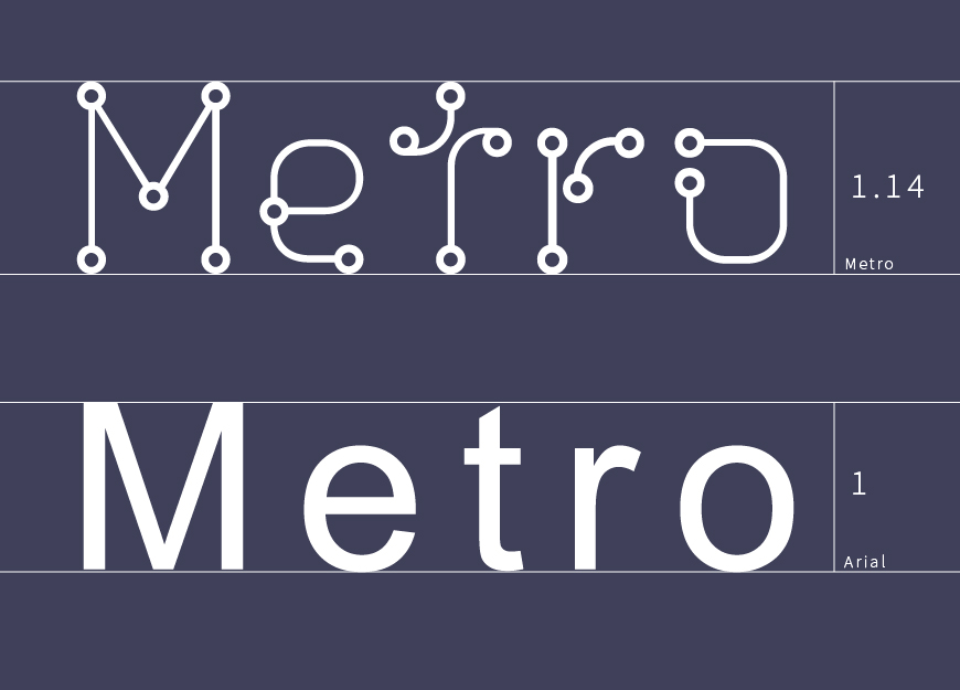 METRO 2.0字体包在线下载，免费可商用