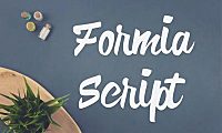 Formia Script字体包在线下载，电商设计免费可商用