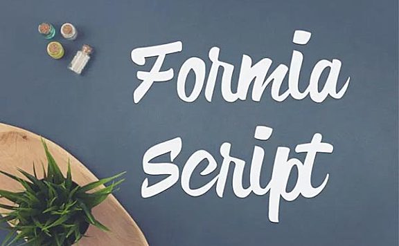 Formia Script字体包在线下载,电商设计免费可商用