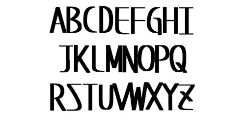 宅在家麦克笔字体包在线下载，电商包装设计印花免费可商用