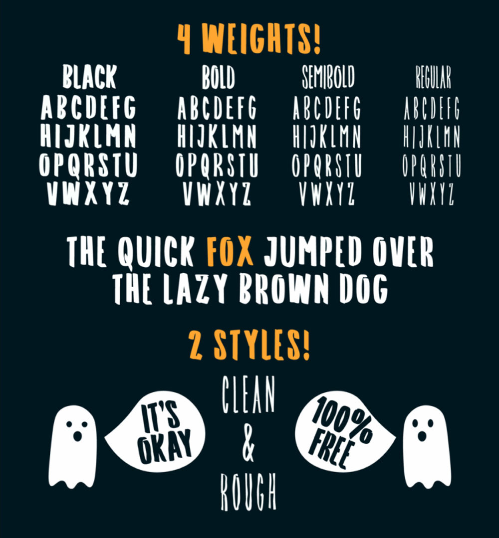 TeleBrush字体包在线下载，电商包装设计印花免费可商用