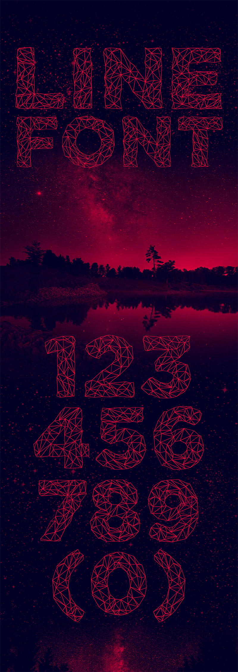 POLYA字体包在线下载,电商包装设计印花免费可商用