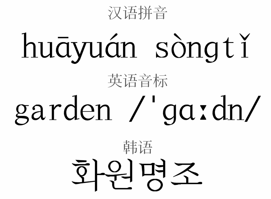 飞花宋体中文字体下载,电商免费可商用