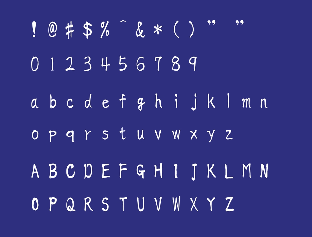 衡山毛笔行书字体包下载，书法字体免费可商用