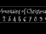 Mountains of Christmas字体包在线下载，电商设计免费可商用