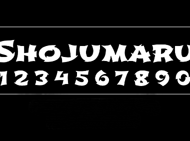 Shojumaru字体包在线下载，电商设计免费可商用