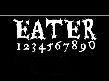 Eater字体包在线下载，电商设计免费可商用英文字体