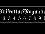 UnifrakturMaguntia字体包在线下载，电商设计免费可商用