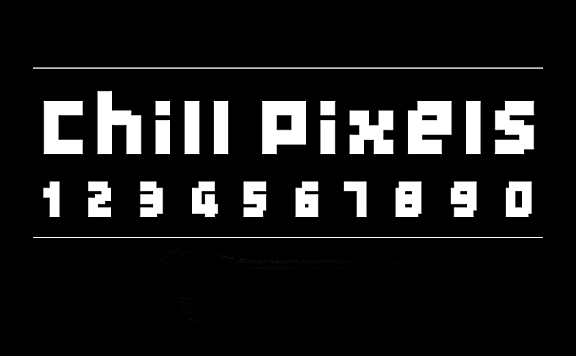 ChillPixels字体包在线下载,电商设计免费可商用英文字体