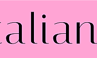Italiana字体包在线下载，免费可商用