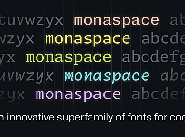 Monaspace字体包在线下载，免费可商用
