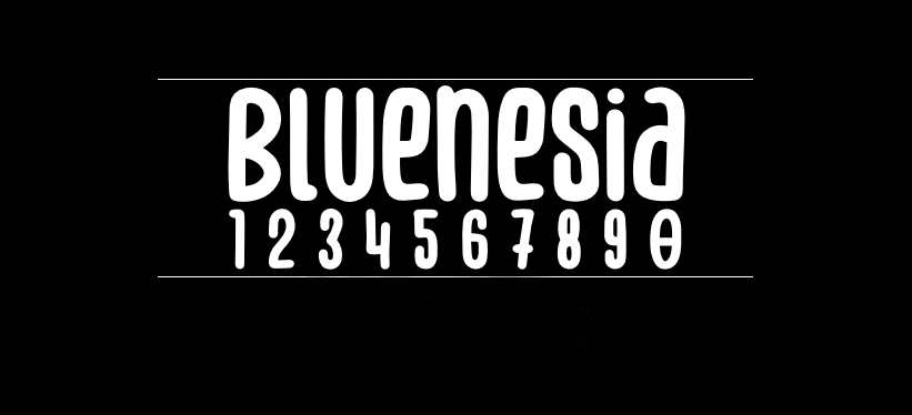 Bluenesia字体包在线下载，电商设计免费可商用