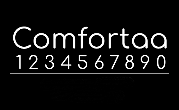 Comfortaa字体包在线下载，电商设计免费可商用