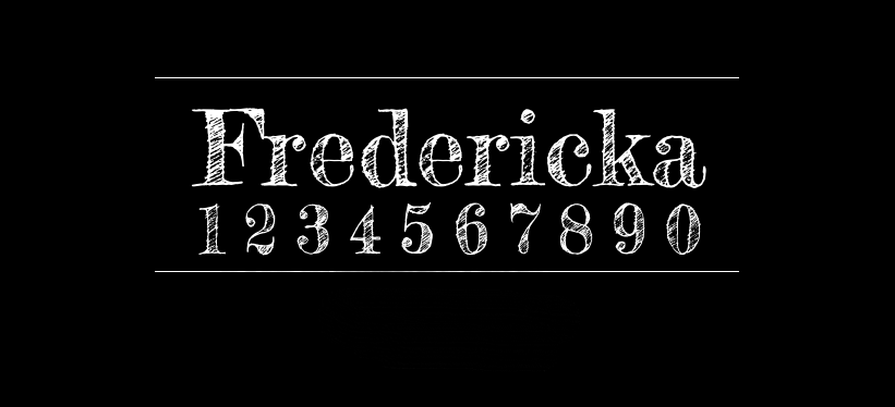 Fredericka the Great字体包在线下载,电商设计免费可商用