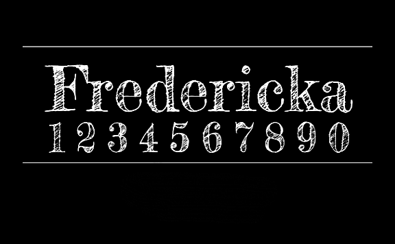 Fredericka the Great字体包在线下载，电商设计免费可商用