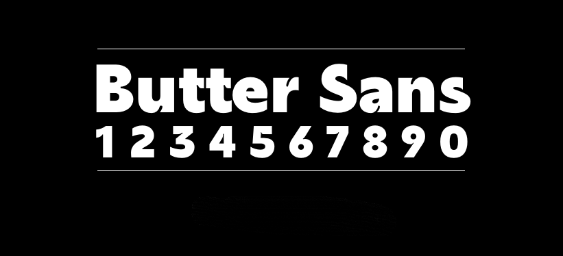 Butter Sans字体包在线下载,电商设计免费可商用英文字体