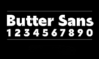 Butter Sans字体包在线下载，电商设计免费可商用英文字体