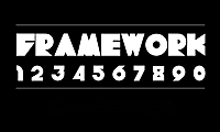 Framework字体包在线下载，电商设计免费可商用英文字体