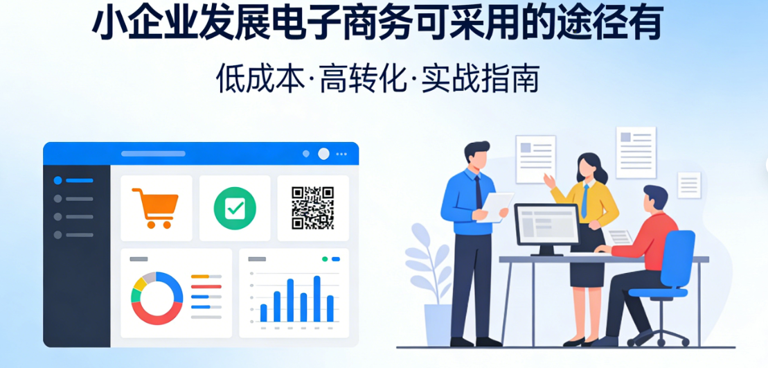 小企业发展电子商务的实用路径，全面解析涵盖平台电商社交电商独立站及线上线下融合模式
