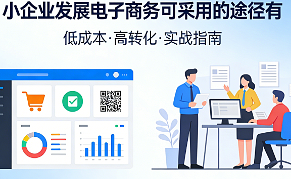 小企业发展电子商务的实用路径，全面解析涵盖平台电商社交电商独立站及线上线下融合模式