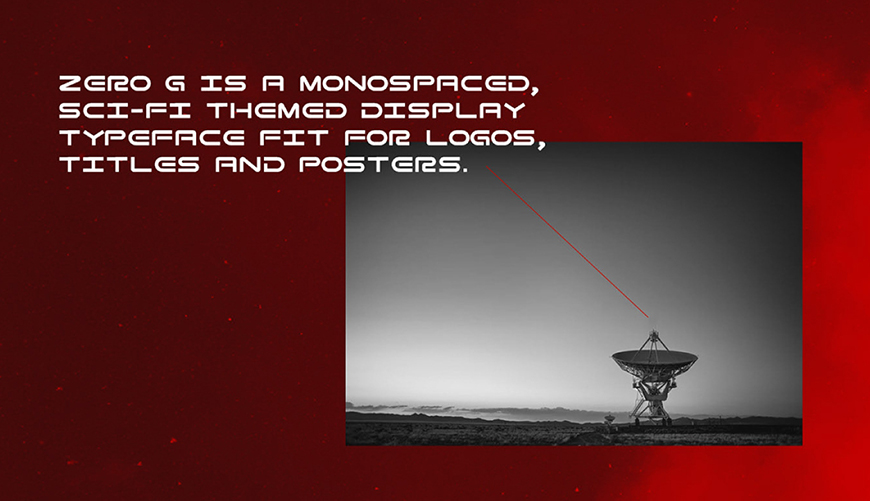 ZeroG字体包在线下载，免费可商用英文字体