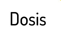 Dosis字体包在线下载，电商设计免费可商用