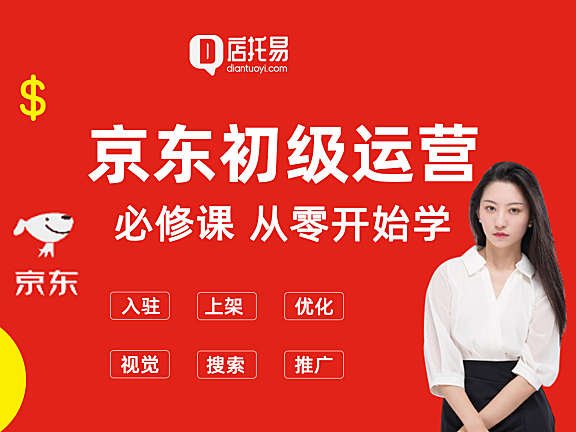 京东初级运营必修课程,从零开始学