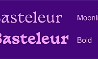 Basteleur字体包在线下载，免费可商用