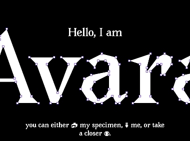 Avara字体包在线下载，免费可商用