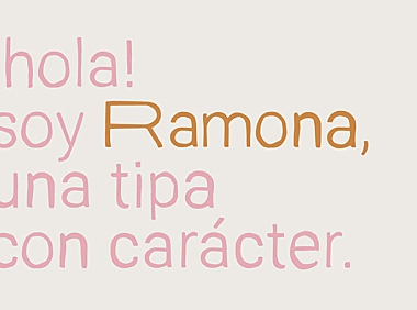 Ramona字体包在线下载，免费可商用