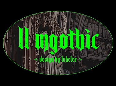 LL MGothic字体包在线下载，免费可商用