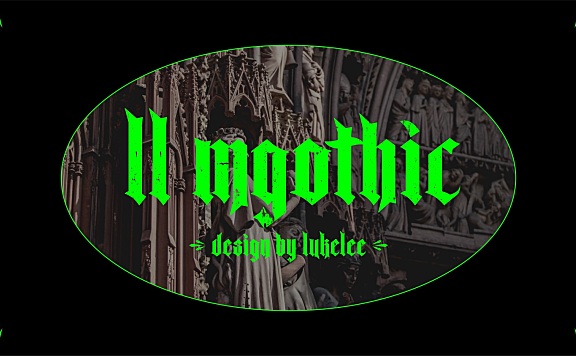 LL MGothic字体包在线下载，免费可商用