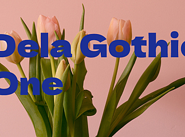 德拉黑体Dela Gothic One黑体字体下载，免费可商用