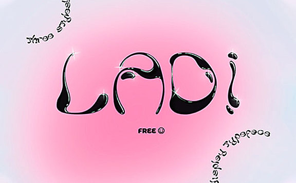 Ladi字体包在线下载，电商包装设计印花免费可商用