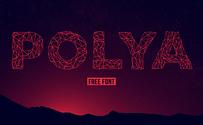 POLYA字体包在线下载，电商包装设计印花免费可商用