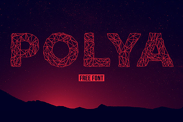 POLYA字体包在线下载，电商包装设计印花免费可商用