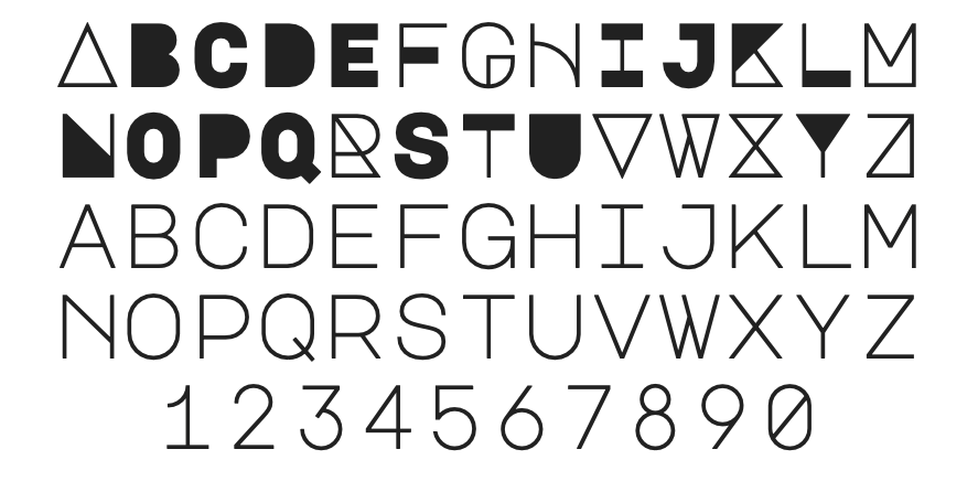 Major Mono Display字体包在线下载，电商包装设计印花免费可商用