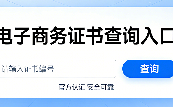 电子商务职业技能等级证书，官方查询入口与验证流程权威解析