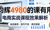 顾均辉4980元定位理论课程，内容解析与电商从业者学习价值评估指南