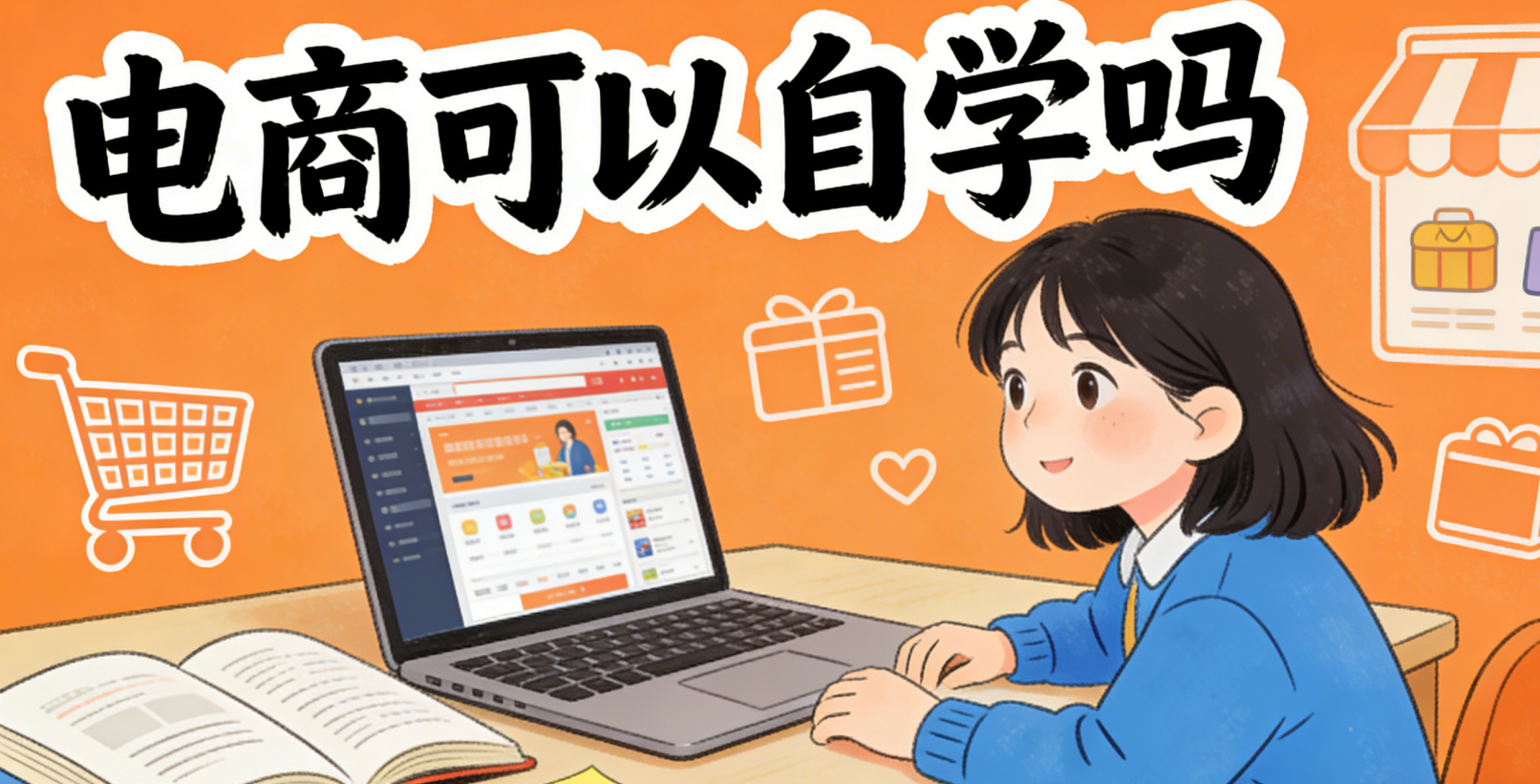 电商可以自学吗？从知识获取路径到实战落地的真实可行性分析