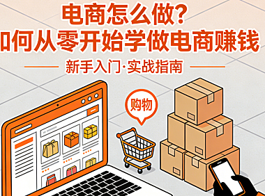 电商怎么做？如何从零开始学做电商赚钱 一条聚焦产品验证与最小闭环的务实起步路径