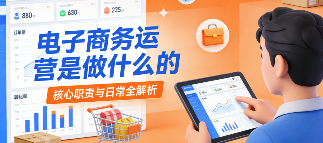 电子商务运营岗位职责，解析日常工作内容核心技能与行业价值探讨