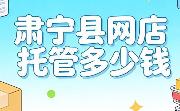 肃宁县网店托管多少钱?肃宁电商商家费用构成解析与高效服务匹配指南